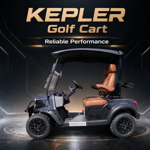 Kepler Smart Connect 4 Passenger Golf Car With GPS Fleet Management System 72V Lithium AC Motor Electric Golf Cart thumbnail-5