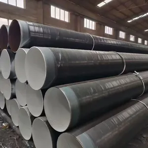 Factory Supply Seamless Carbon Steel Pipe ASTM A106 Gr.B A53 Gr.B 20# Q235B for District Heating Pipeline thumbnail-4