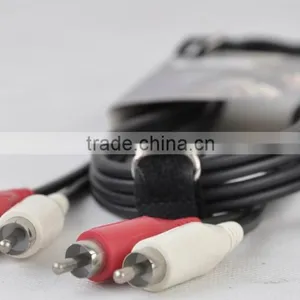 10FT Male 2 RCA To 2 RCA YC Patch Cable With OD 4X8MM YC801-10FT Quality Choice thumbnail-4