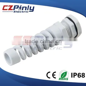IP68 Black NPT 1/2 Cable Gland With Strain Relief thumbnail-1