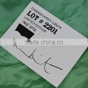 Made in China Reliable Quality Colored Leather Printed Label thumbnail-5