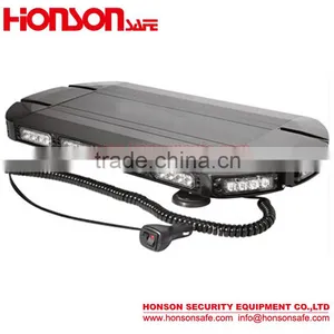 HSM646 Amber Warning Mini Lightbar Black Color/Mini Light Bars for Vehicles Quality Choice thumbnail-1