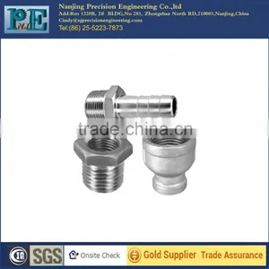 China Custom 304 Stainless Steel Pipe Coupling for Auto Parts thumbnail-1