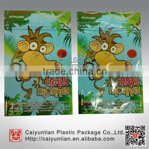 4g WOLF PACK 6g Crazy Monkey Herbal Incense Bag thumbnail-3