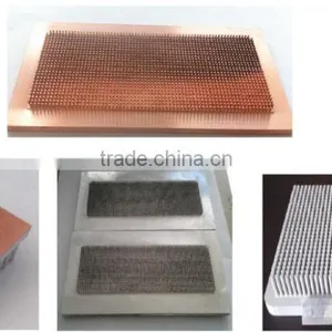 Low Price Customized Black Anodized 1070 Aluminum Cold Forging Pin Fin Heatsink (cold Forging Heatsink) thumbnail-3