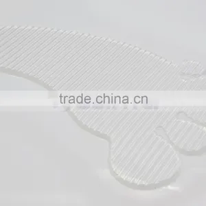 14.5*9 CM Washable Reusable, OPP Bag Packing PU Personalized Foot Shape Sticky Pad thumbnail-2