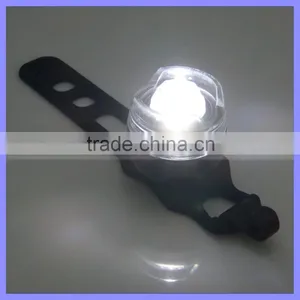11cm Silicone Band 5 Color Option Transparent Shell Silicone Bicycle Light thumbnail-1