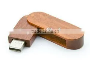 Darker Brown Wooden Usb Flash Drives ,bulk 8gb Wooden Swivel Usb Flash Drives With Box ,custom Wooden Sticks High Speed Usb 2.0 thumbnail-2