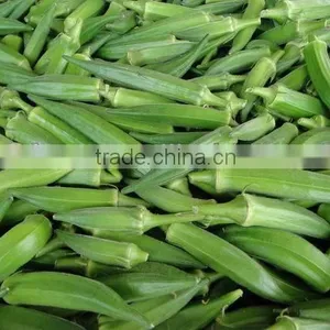 Wholesale Nutritional Organic Iqf Frozen Okra Whole Quality Choice thumbnail-1