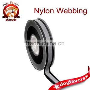 Webbing Wholesale,1.5cm,Black Polyester Reflective Slik Eco-Frendly Webbing,Luggage Apparel Accessories Webbing thumbnail-1