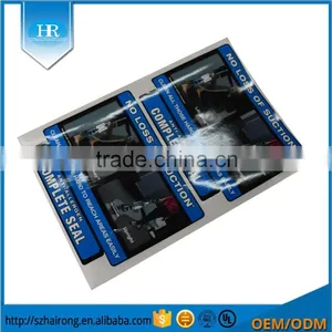 Wholesale Custom Vinyl Hot Stamping Foil Self Adhesive Labels Printed Logo Sticker Supplier's Choice thumbnail-5