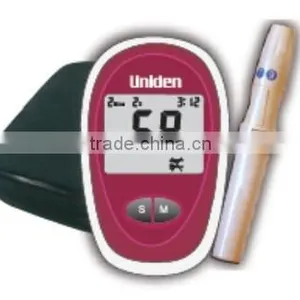 Uniden Glucose Meter AM2401 - Result in Mmol/L, Small Drop Blood Smaple, 2 Mode Setting (before/After Meal) thumbnail-1