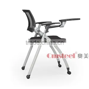 Fabric Classroom Chair With Writing Board thumbnail-6