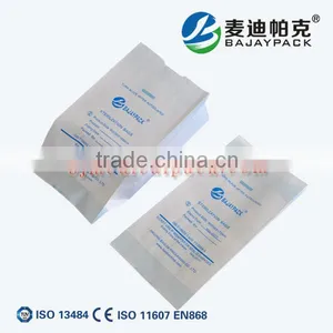 Medical Device Packaging Plastic Pouches Sterilization Gusseted Paper Pouch thumbnail-1
