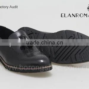 Genuine Leather Casual Tassel Shoes for Men With Black Color Fashion Man Casual Shoe thumbnail-6