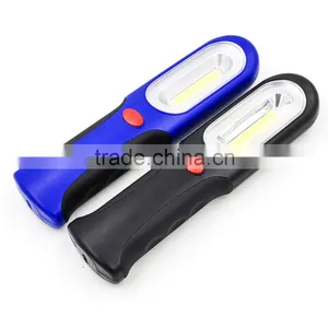 3W COB LED Worklight Flashlight Magnetic Hook Swiveling Lamps thumbnail-2