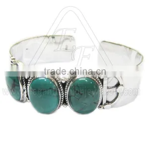 Silver Bangle Bracelet,Designer Bangle and Jewelery With Gemstones From Manufacturer thumbnail-1
