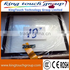 Cheaper 55 Inch USB Projected Capacitive Touch Screen Panel, Capacitive Touch Panel 10 Fingers Touch Quality Choice thumbnail-4