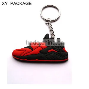 Promotional Customized Shoes Shaped PVC Key Holder Custom 3D Rubber Key Holder thumbnail-1