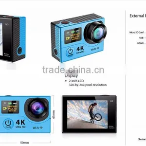 Best Quality ! 4K Video Dual Screen WiFi Waterproof Sport Camera--DV-25 thumbnail-4