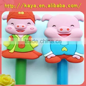 Custom Soft Pvc Promotional Pencil Topper thumbnail-1