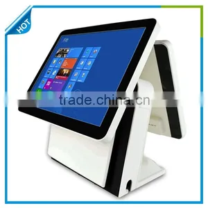 (Gc066) Double Touch Screen Pos System Retail Pos System With MSR Android Ordering Pos System thumbnail-4