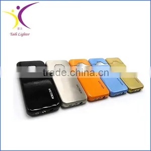 Metal Fashion Refillable Cheap Wall Mounted Cigarette Usb Electronic Lighter thumbnail-1