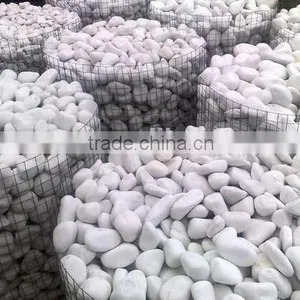 Popular and Hottest Snow White Tumbled Pebbles On Sales thumbnail-2