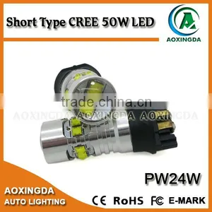 PW24W CREE LED Turn Signal Daytime Light DRL CREE 50W thumbnail-1