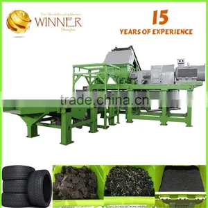 30-120 Mesh Rubber Powder Used Tire Recycling Machine Tire Recycling thumbnail-1
