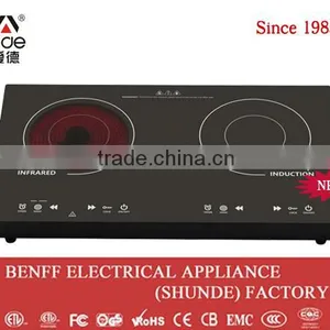 Brand New Induction Cooker and Ceramic Infrared Heater Stove Kitchen Appliance Quality Choice thumbnail-1