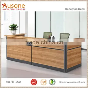 2016 New Design Wood Cutting Office Table Modern Wood Reception Table thumbnail-1