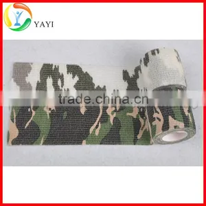 Athletic Woven Camouflage Cohesive Wrap Bandages thumbnail-2