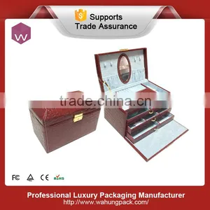 Custom Leather Expensive Jewelry Boxes thumbnail-4