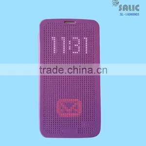 LED Display Function Flip Phone Case for HTC E8 thumbnail-3