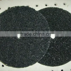 Black With Fiberglass Backing Rust Cleaning Disc thumbnail-2