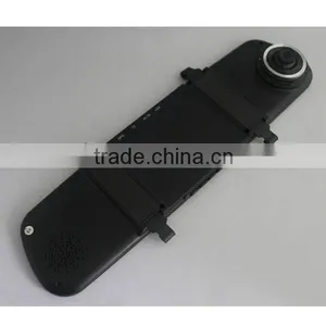 4.3 Inch Dual Camera Recorder Car Dvr Rearview Mirror thumbnail-3