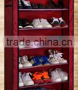 Home Furniture Modern Appearance Steel Lockable Shoe Cabinet thumbnail-3