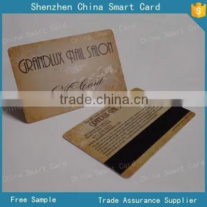 Spot UV 4C Printing Matt Surface PVC Card With Loco 300oe Magnetic Strip Quality Choice thumbnail-2