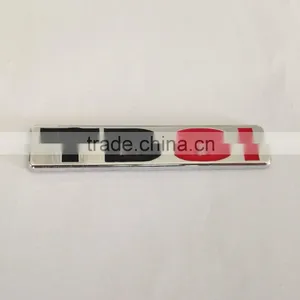 Custom Plastic Chrome Car Emblem Badges thumbnail-2