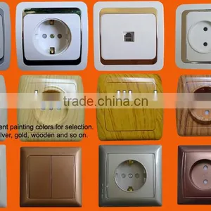 3-way 2 Pin Extension Socket EU Standard Ground Light thumbnail-3