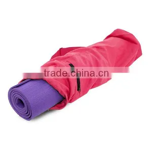 Wholesale Logo Printed Waterproof High Quality Canvas Yoga Mat Bag thumbnail-3
