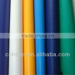 650g Waterproof Pvc Vinyl Coated Pvc Fabric,pvc Woven Polyester Fabric thumbnail-1