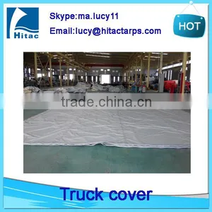 14oz,18oz Pvc Coated Fabric Tarpaulin for Truck Cover Supplier's Choice thumbnail-3