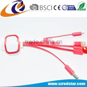 95% Customer Repeat Order 5 in 1 LED Light USB Cable For Charging thumbnail-3