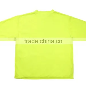 High Quality Hi-Vis Reflective Safety Work Shirt Fashion Casual Running Shirt High Visibility thumbnail-1