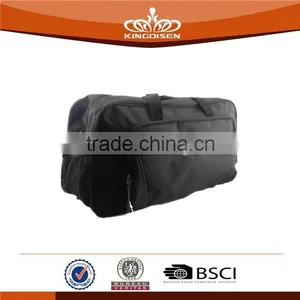 Wholesale Cheap Price 600D Black Travel Bag thumbnail-2