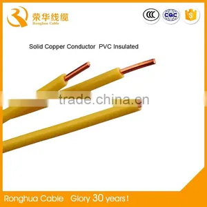 Ronghua Factory Firewire Resistant/Retardant Oxygen Free Copper Conductor PVC Insulated Coaxial Cable thumbnail-4