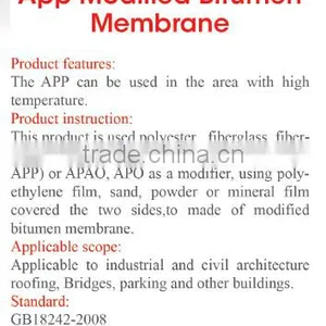 3mm APP Modified Bitumen Waterproof Membrane With Sand thumbnail-5