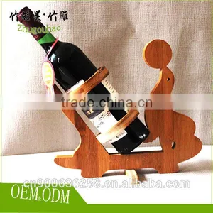 Kitchen Accessory Bamboo Shelves Bottle Holder thumbnail-1